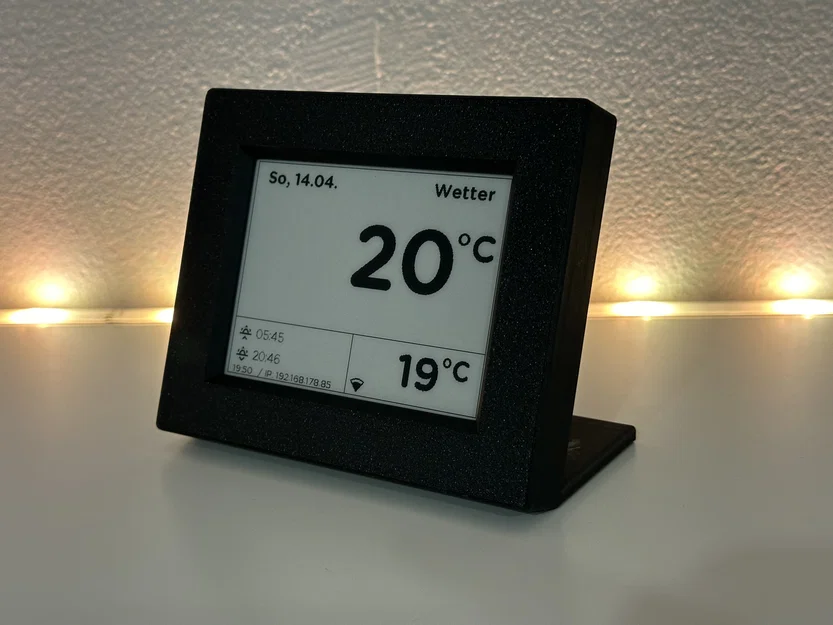 Khung để bàn cho màn hình Waveshare 4.2 inch và ESP32 D1 Mini - Image 1