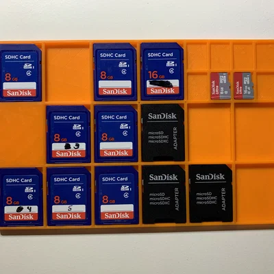 Ví đựng thẻ SD và Micro SD (SD and Micro SD Card Wallet)