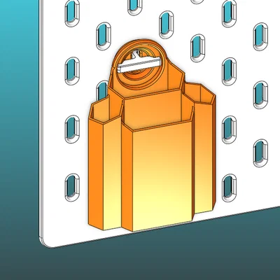 Khay Đựng Bút & Dụng Cụ (T-Clip System) Cho Bảng Treo Skadis