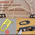 Kẹp giữ ga bọc nệm (fitted bed sheet clip) - phiên bản 2 - Thumbnail 1