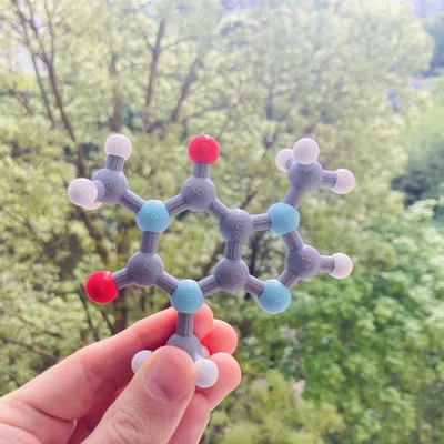 Phân tử Caffeine (Caffeine Molecule)