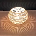 Teelichthalter/Tealightholder in 3D In Được (Không Cần Support) - Thumbnail 2