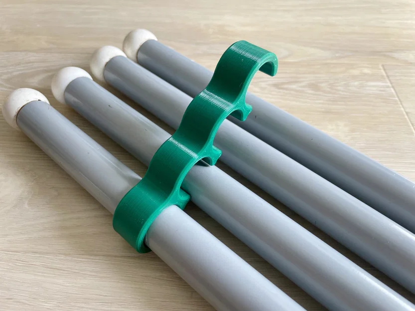 Ngàm giữ chân ghế IKEA Antilop tối giản (Minimalist IKEA Antilop Leg Holder) - Image 2