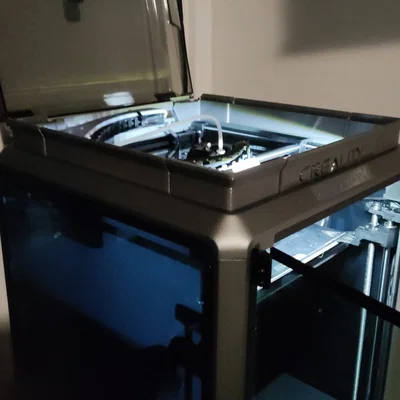 Khung nâng nắp (Riser) cho máy in 3D Creality K1 thẩm mỹ và tiện dụng
