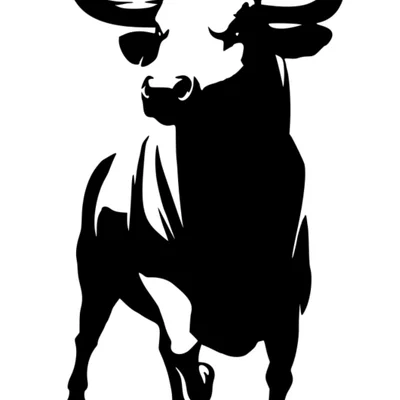 Mẫu tranh treo tường hình chú bò (Bull Wall Art) độc đáo cho không gian sống