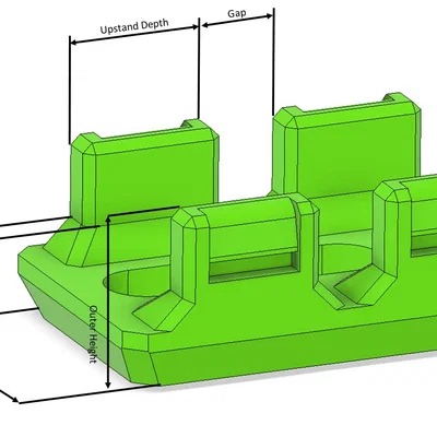 Ratrig Cable Tray Parametric (Bản tham số hoá máng đi dây)