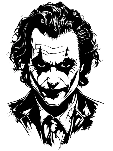 Mẫu tranh treo tường Joker 3D cực chất cho fan hâm mộ - Image 1