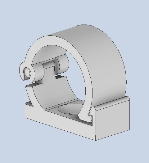Kẹp giữ dây cáp (Cable Holder) có khóa gài - Giải pháp đi dây gọn gàng - Image 1