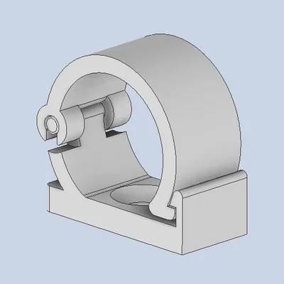 Kẹp giữ dây cáp (Cable Holder) có khóa gài - Giải pháp đi dây gọn gàng