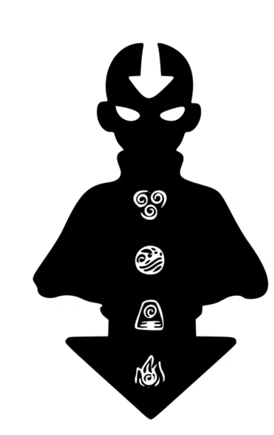 Mô hình treo tường Avatar Aang thiết kế ấn tượng - Image 1