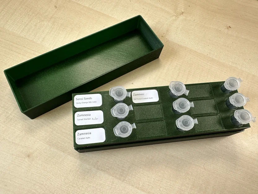 Hộp organizer đựng hạt giống, fully parametric - Image 1