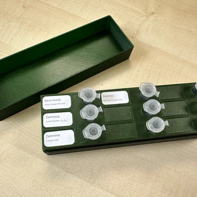 Hộp organizer đựng hạt giống, fully parametric