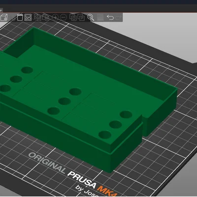 Hộp organizer đựng hạt giống, fully parametric