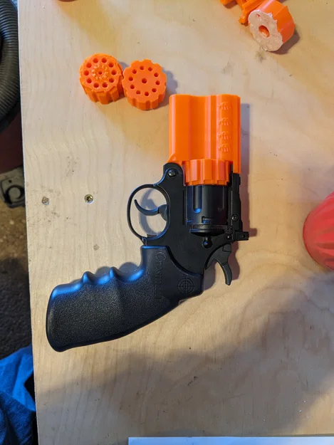 Súng muối Salt Pistol cho Crosman Vigilante CO2 (tương tự Bug-A-Salt Shred-er) - Image 3