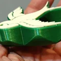 Vòng giữ khăn quàng (Woggle) 3D hình chim nhạn cho hướng đạo sinh - Thumbnail 4