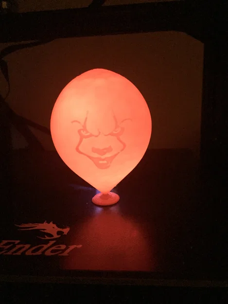 Bóng bay Pennywise (có thể gắn đèn LED) - Image 1