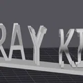 Mô hình trang trí 3D Stray Kids và Stay dành cho fan hâm mộ - Thumbnail 1
