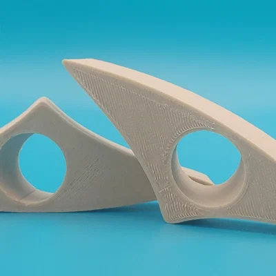 Dụng cụ hỗ trợ đọc sách bằng ngón tay (Ergonomic Book Holder) in 3D