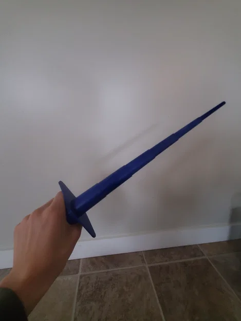 Mô hình kiếm xếp gọn in 3D (Collapsible Sword) dễ in - Image 2