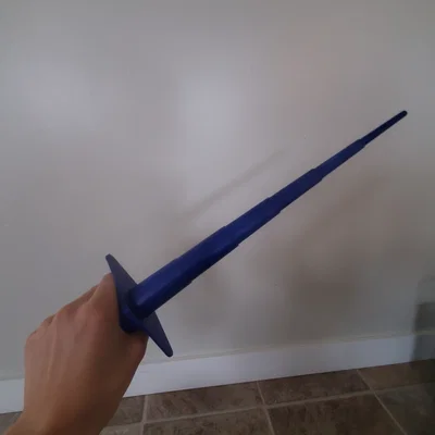 Mô hình kiếm xếp gọn in 3D (Collapsible Sword) dễ in