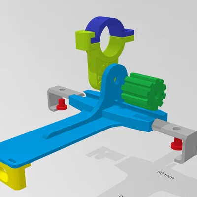 Giá đỡ điện thoại cho xe đạp (Parametric FreeCad)