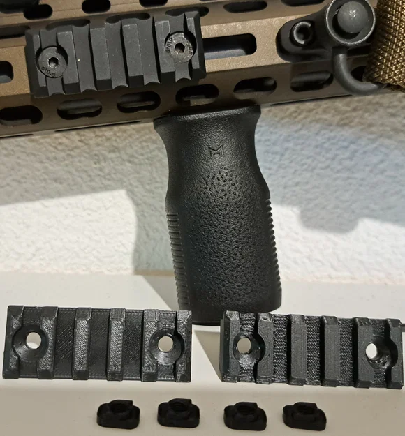 Picatinny Rail 5-Slot & M-LOK Nut (M5) - Image 1