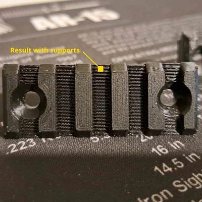 Picatinny Rail 5-Slot & M-LOK Nut (M5)