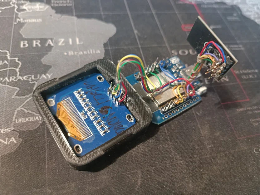 Vỏ hộp 3D cho Mini D1 ESP32 kết hợp màn hình OLED và NRF24 - Image 3