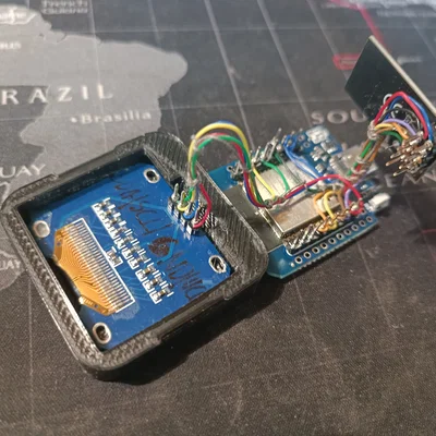 Vỏ hộp 3D cho Mini D1 ESP32 kết hợp màn hình OLED và NRF24