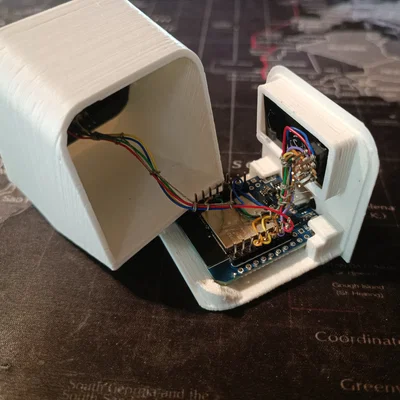 Vỏ hộp 3D cho Mini D1 ESP32 kết hợp màn hình OLED và NRF24