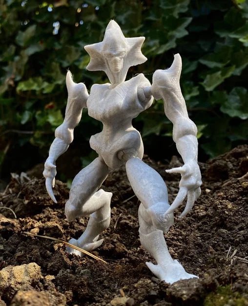 Mô hình Fantasy Alien in 3D với khớp nối chuyển động linh hoạt - Image 1