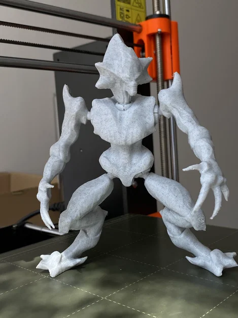 Mô hình Fantasy Alien in 3D với khớp nối chuyển động linh hoạt - Image 4