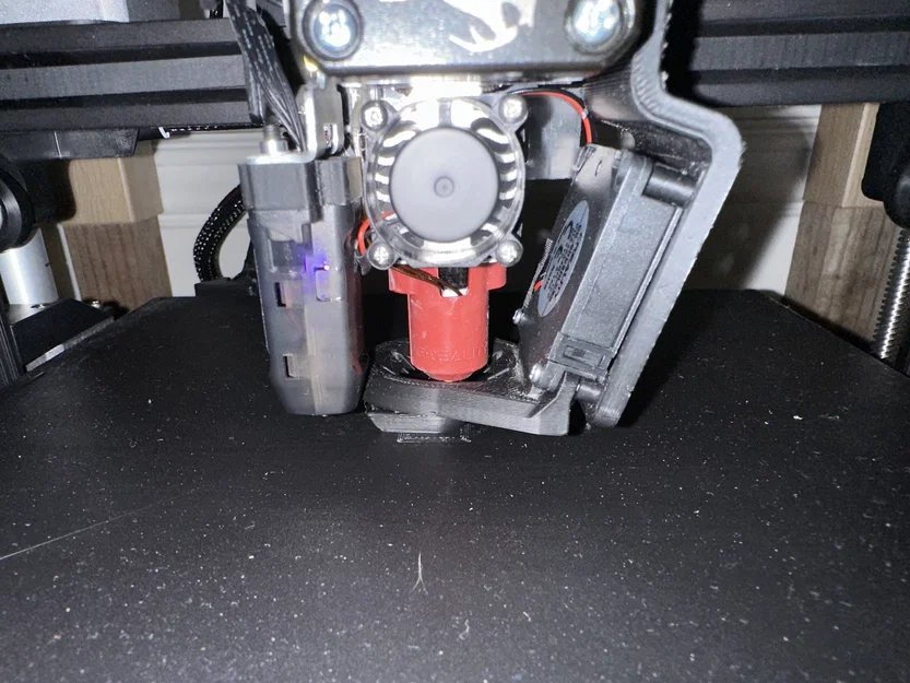 Ốp quạt Ender 3 V3 SE cho K1 ceramic heater (dùng vent ring) - Image 1