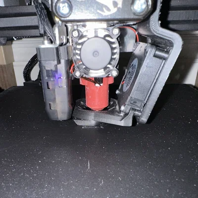 Ốp quạt Ender 3 V3 SE cho K1 ceramic heater (dùng vent ring)