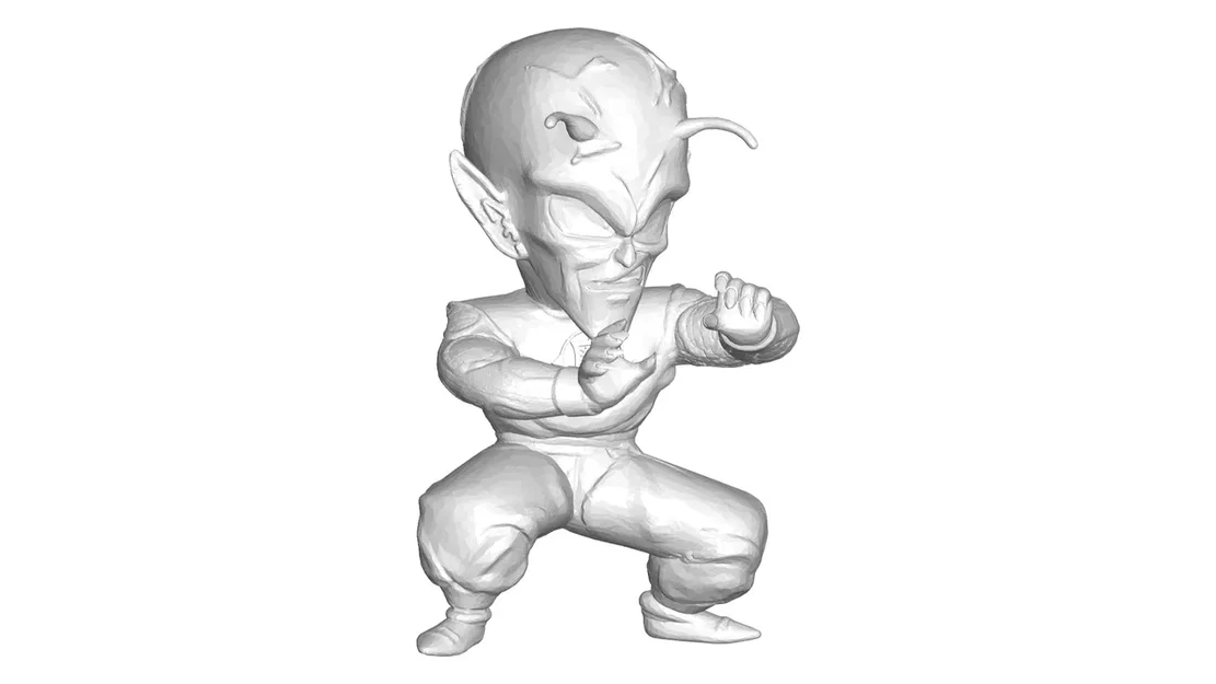 Bộ sưu tập mô hình 3D Dragon Ball 4 nhân vật (Majin Boo, Piccolo, Gogeta) - Image 2