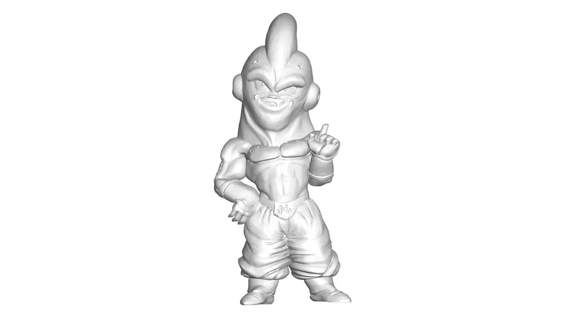 Bộ sưu tập mô hình 3D Dragon Ball 4 nhân vật (Majin Boo, Piccolo, Gogeta) - Image 3