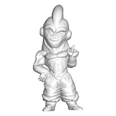 Bộ sưu tập mô hình 3D Dragon Ball 4 nhân vật (Majin Boo, Piccolo, Gogeta)