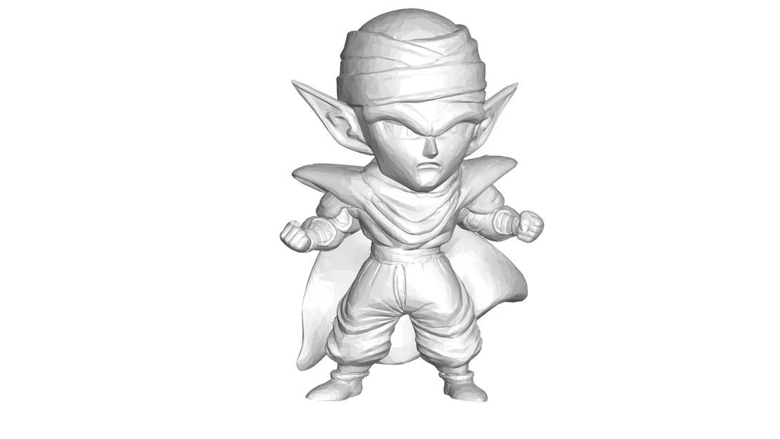 Bộ sưu tập mô hình 3D Dragon Ball 4 nhân vật (Majin Boo, Piccolo, Gogeta) - Image 4