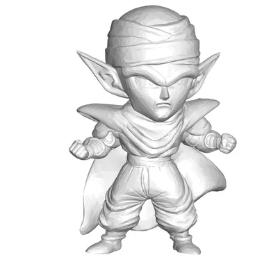 Bộ sưu tập mô hình 3D Dragon Ball 4 nhân vật (Majin Boo, Piccolo, Gogeta)
