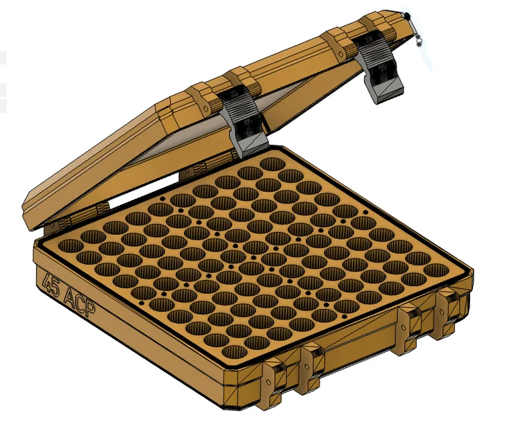 Hộp đạn .45 ACP 100 viên (Ammo Case) - Image 1