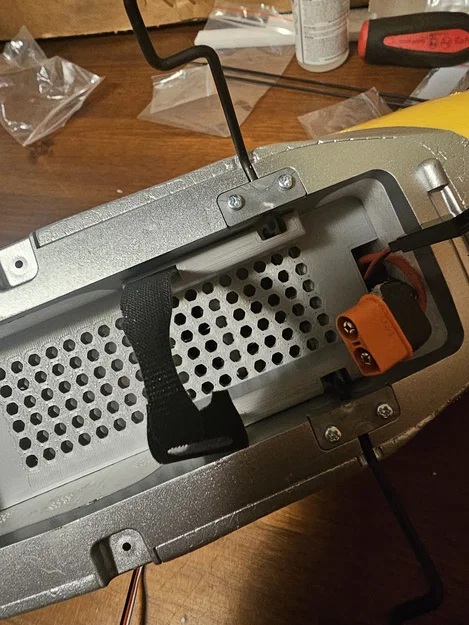 Sửa càng Carbon Cub S2 & khay pin tiêu chuẩn (Remix) - Image 2