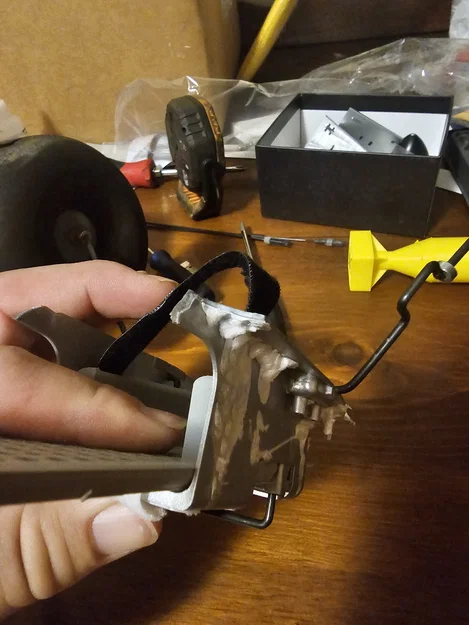 Sửa càng Carbon Cub S2 & khay pin tiêu chuẩn (Remix) - Image 3