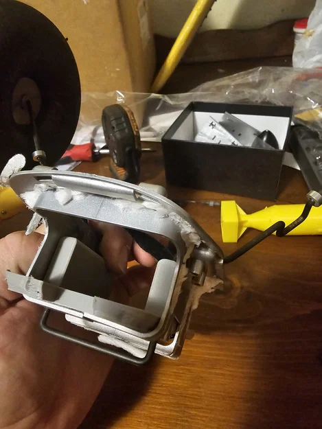 Sửa càng Carbon Cub S2 & khay pin tiêu chuẩn (Remix) - Image 4