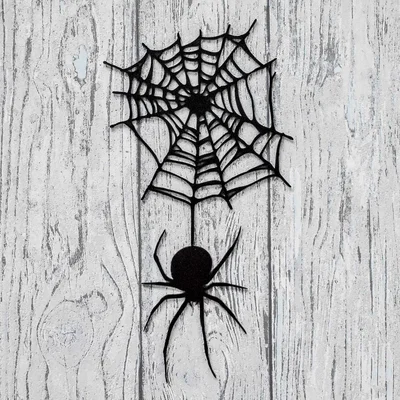 Mô hình 3D Spider Prank trang trí Halloween độc đáo