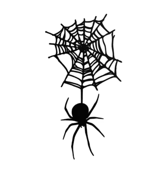 Mô hình 3D Spider Prank trang trí Halloween độc đáo - Image 3