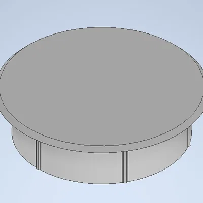 Nắp đậy lỗ đi dây bàn làm việc 54 mm (Desk Hole Cable Grommet)