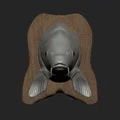 Mô hình đầu cá chép 3D treo tường - Decor độc đáo cho cần thủ - Thumbnail 1