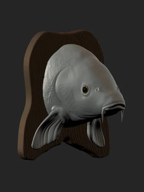 Mô hình đầu cá chép 3D treo tường - Decor độc đáo cho cần thủ - Image 6