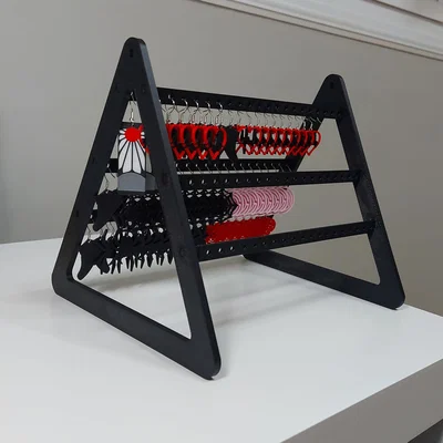 Kệ trưng bày bông tai 3D tiện dụng cho bàn trang điểm
