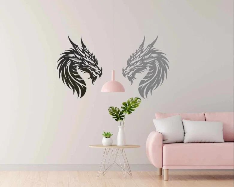 Tranh treo tường Đầu Rồng (Dragon Head Wall Art) - Image 2